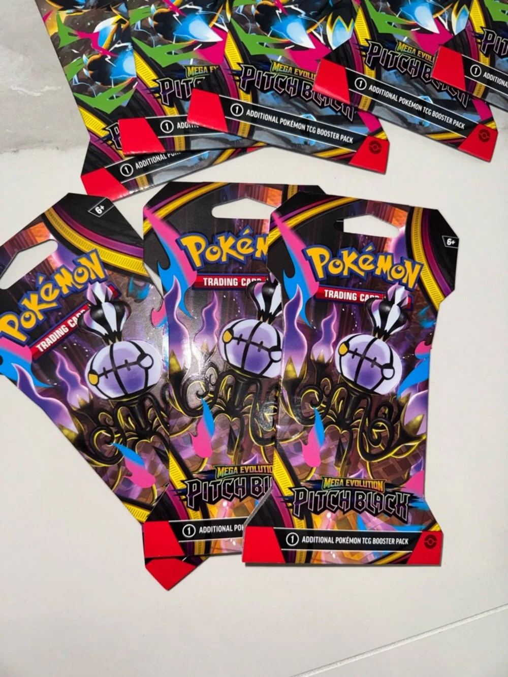 Pokemon pitch black  Packs